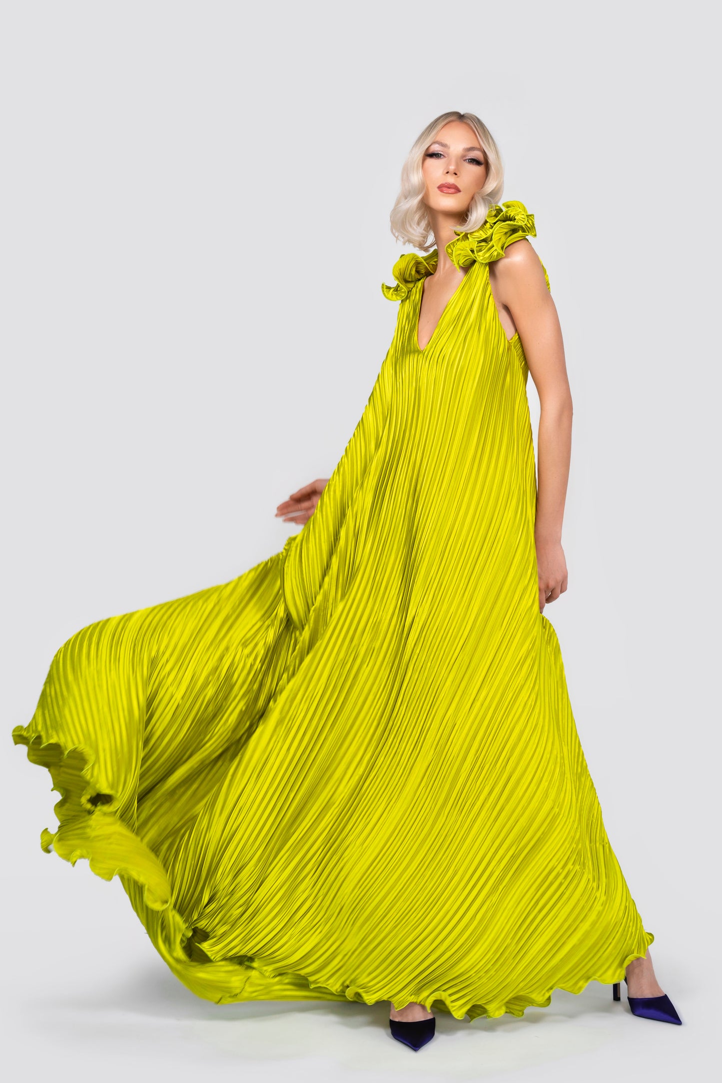 Lime Luxe Gown