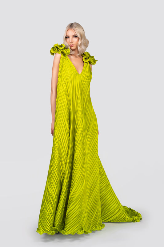 Lime Luxe Gown