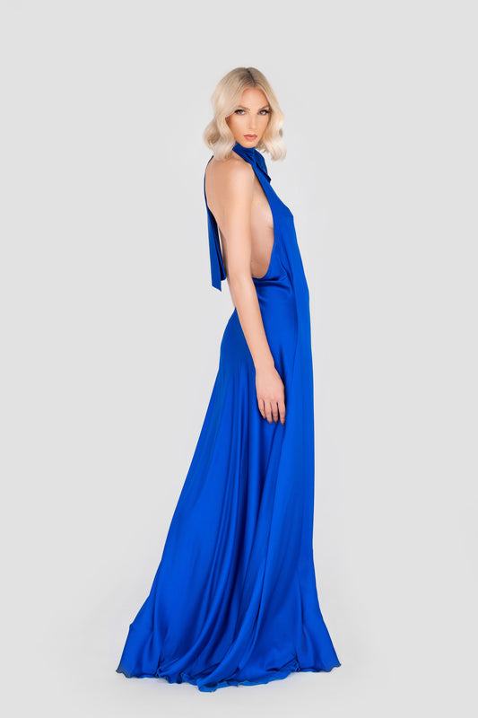 Royal Drape Gown