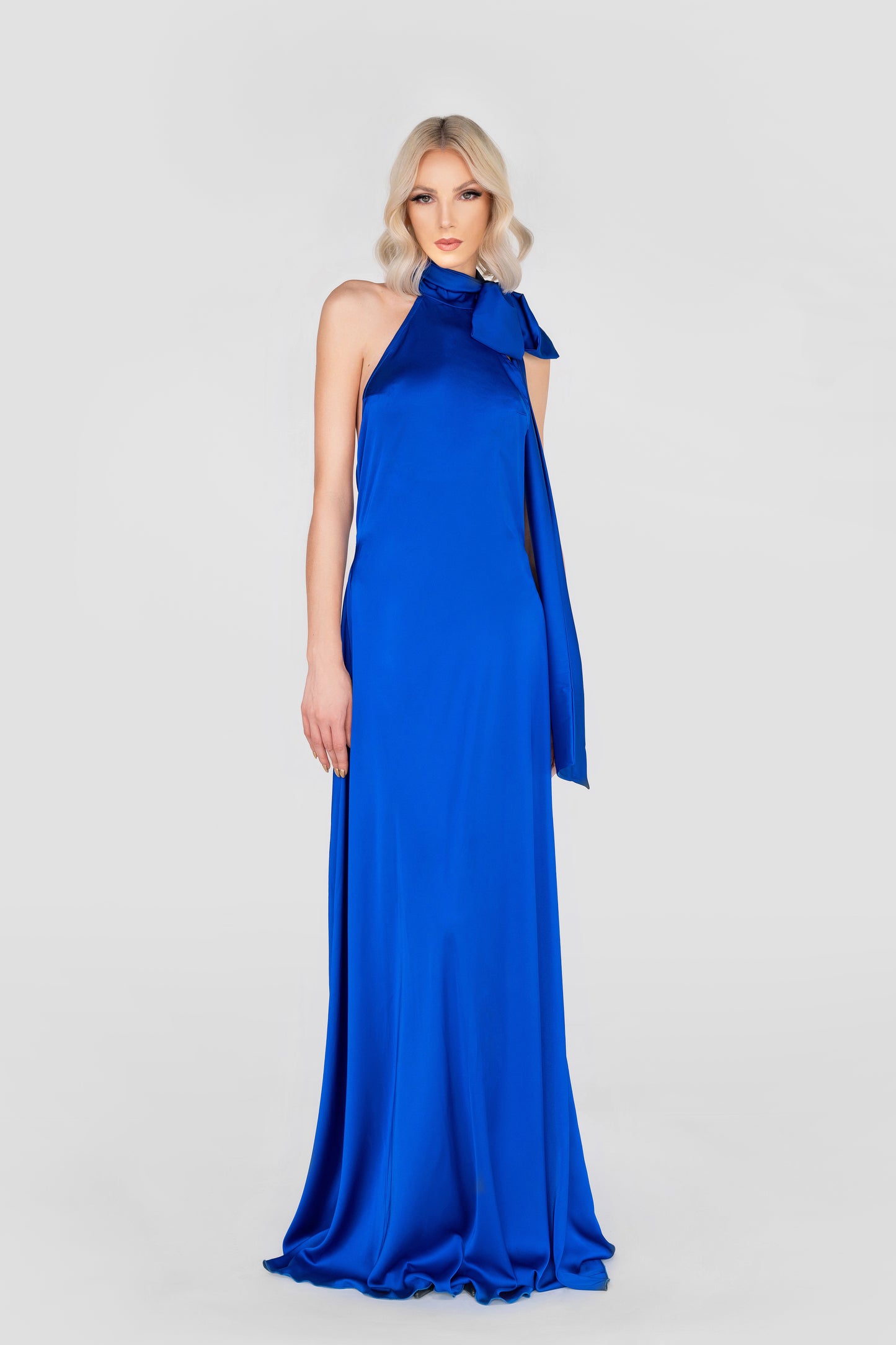 Royal Drape Gown