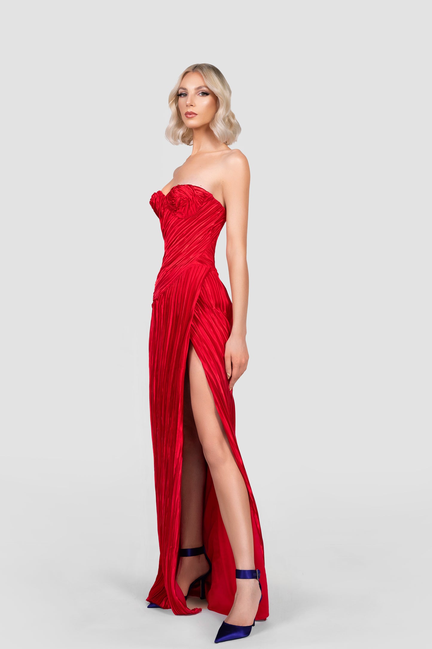 Scarlet Majesty Gown